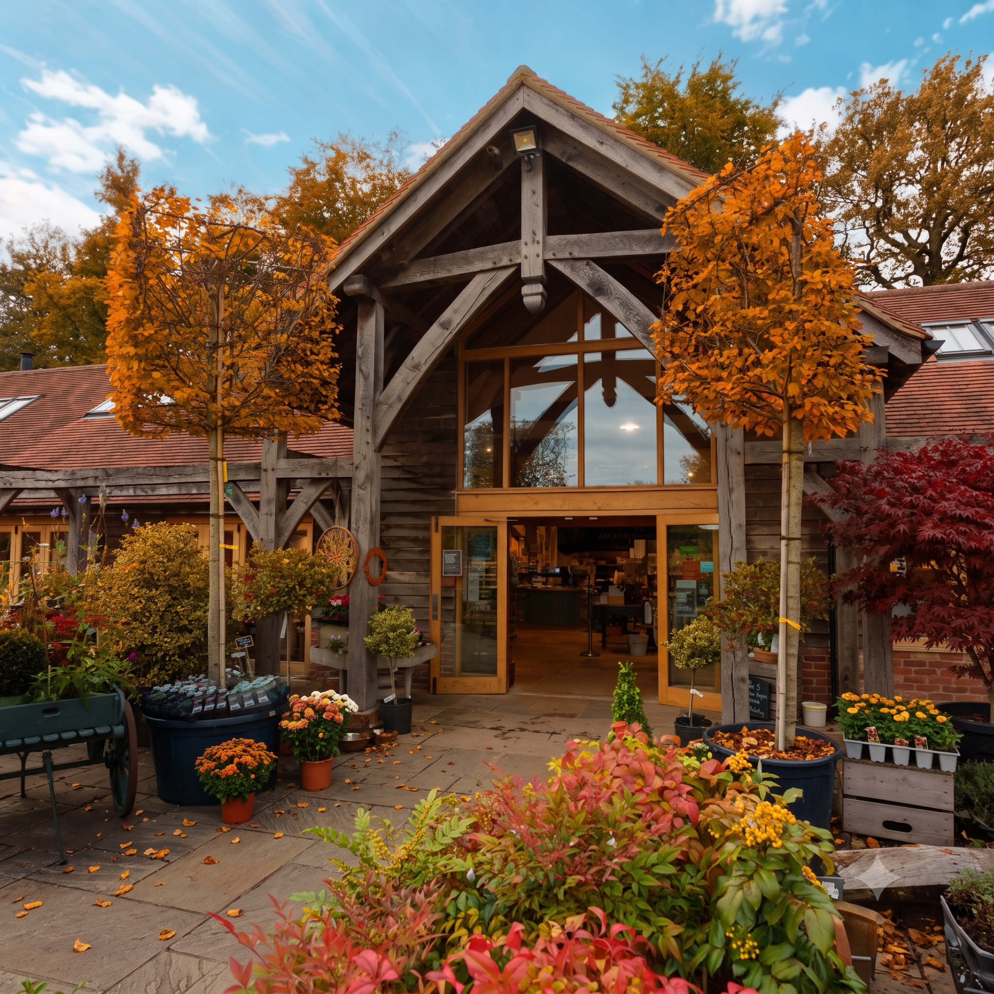 farm shop autumn